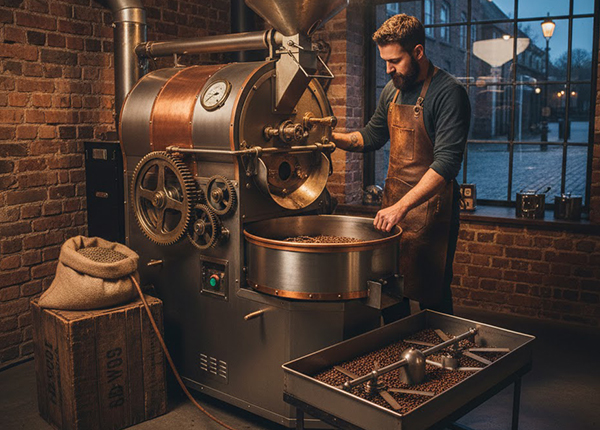 چرا رستر قهوه مهمتر از خود دانه قهوه است؟ ظرفیت 5 تا 60کیلو مشاوره رایگان انتخاب ظرفیت مناسب بر اساس نوع بیزینس